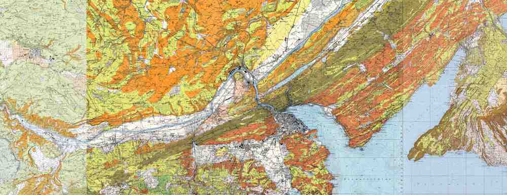 Geologische Karte Luzern